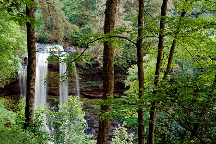 dry falls highlands north carolina