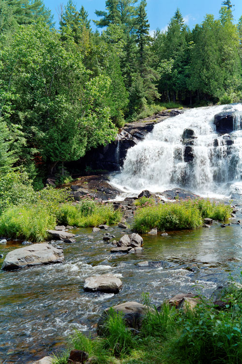 bond falls upper peninsula michigan