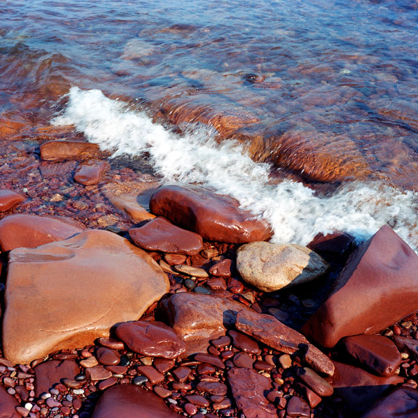 red rocks montreal river lake superior